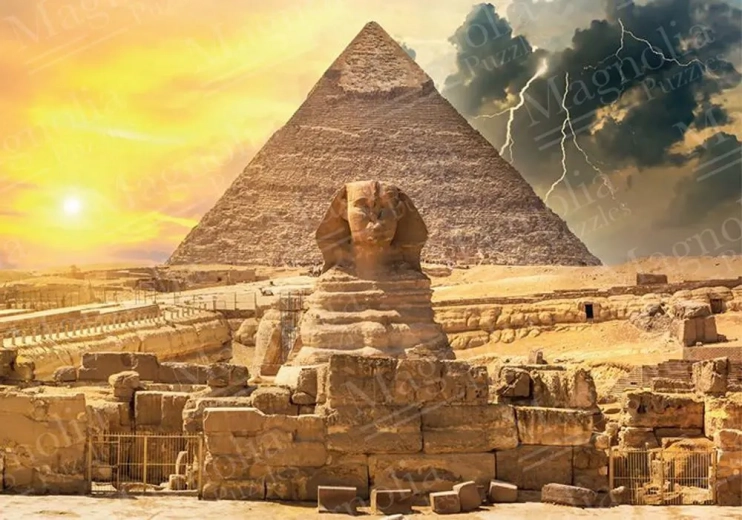 Puzzle pyramídy 1000 dielikov