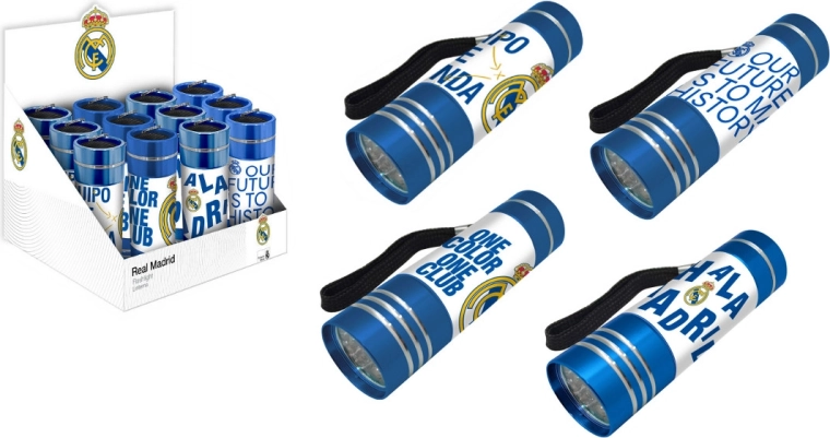 LED baterka Real Madrid 9 cm