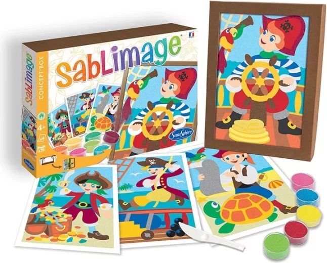 Sentosphere Sablimage piráti – pieskové obrázky