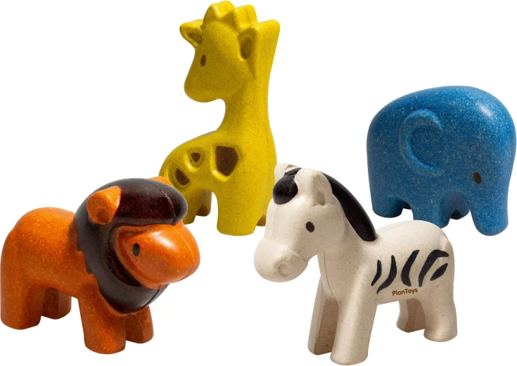 PlanToys sada divokých zvierat