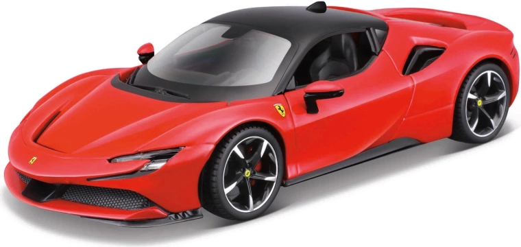 Maisto Ferrari SF90 Stradale červená stavebnica auta 1:24