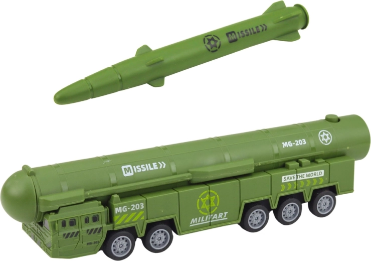 Raketomet s realistickým odpálením