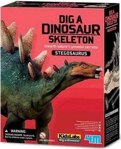 Vedecká sada – vykopávky: stegosaurus