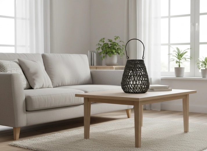 Štýlový doplnok do moderného obývačky