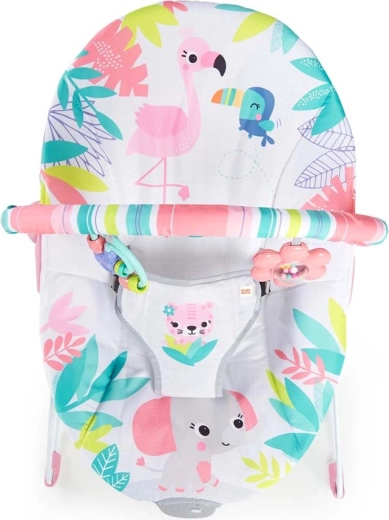 Zábavná hrazdička s dvoma hračkami