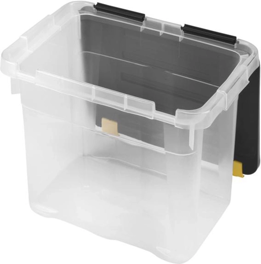 Plastový úložný box s vekom HEIDRUN One 18 l