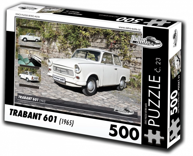 Puzzle Retro-autá Trabant 601 (1965) – 500 dielikov