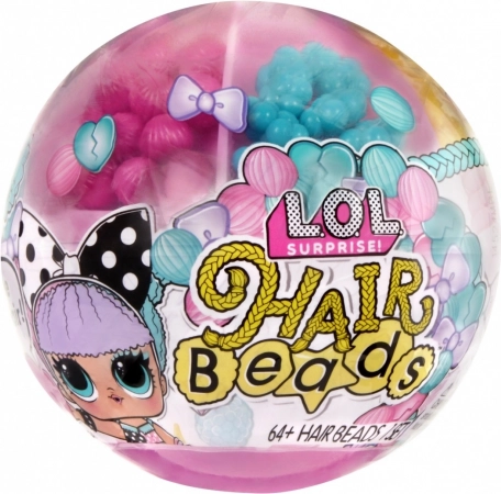 Bábika L.O.L. Surprise Hair Beads Tots - balenie 12 kusov