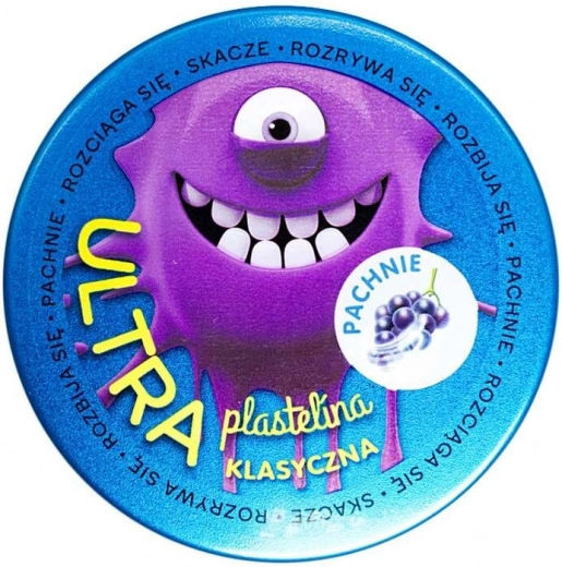 Vonná ultra plastelína fialová hroznová 100 g