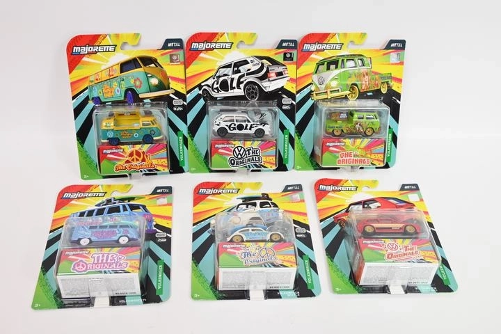 Majorette VW deluxe sada 6 ks