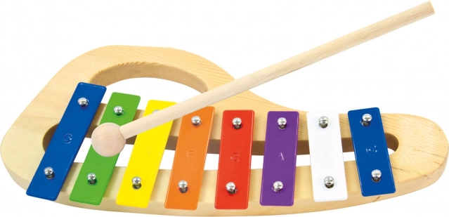 Bino kovový oblúkový xylofón