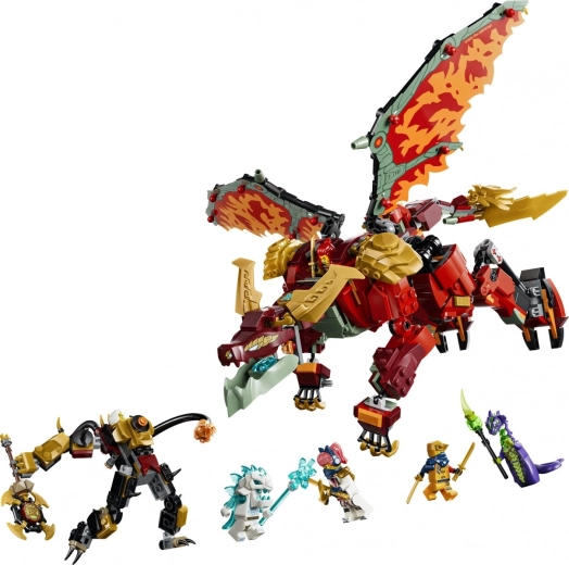 6 minifigúrok na nindža bitky