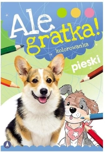 Ale paráda! omaľovánka: Psíky