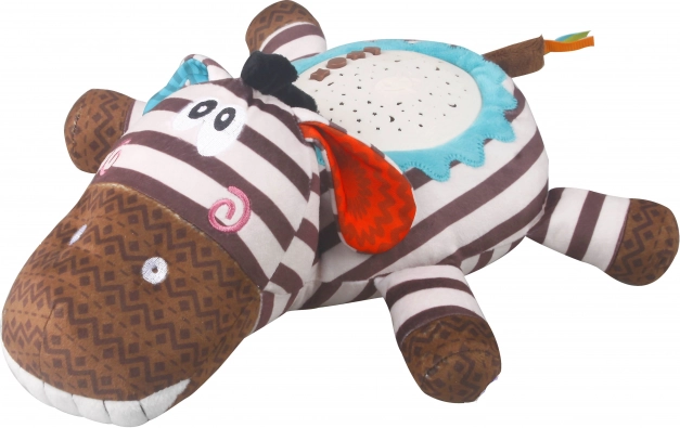 Projektor nočnej oblohy Zebra s hudbou 35 cm