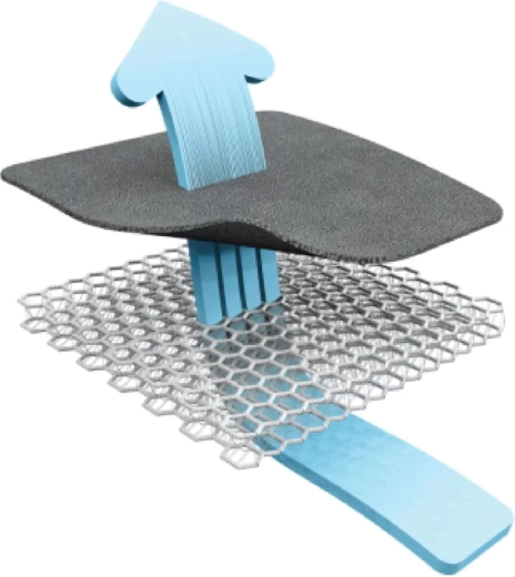 Maximálna ventilácia vďaka 3D štruktúre