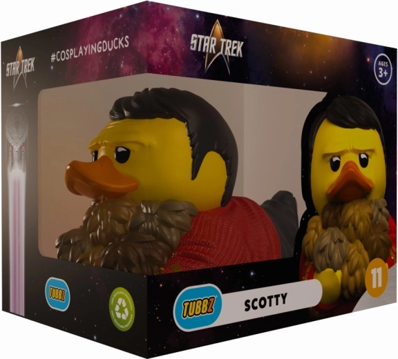 Zberateľská kačička TUBBZ Star Trek – Scotty
