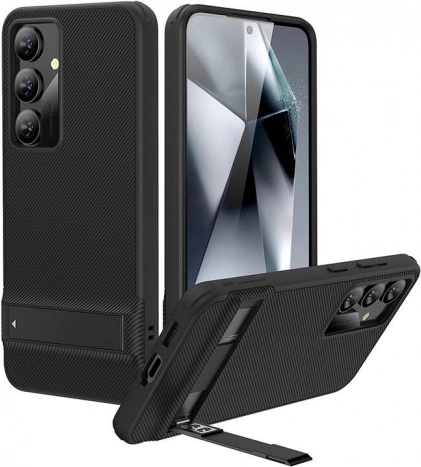 Obal ESR Boost s opierkou pre Samsung Galaxy S24+ čierny