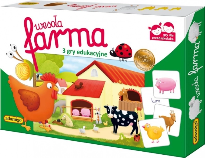 Veselá Farma - vzdelávacia hra pre deti od Adamigo