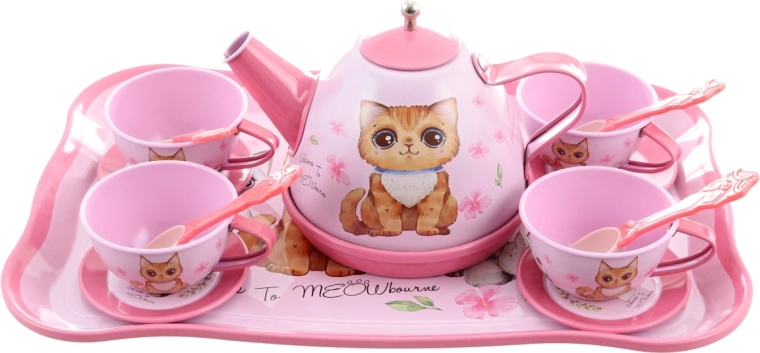 Kompletný čajový servis pre štyri osoby