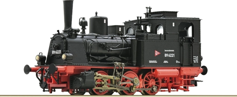 Parná lokomotíva ROCO BR 89.70–75 DR H0