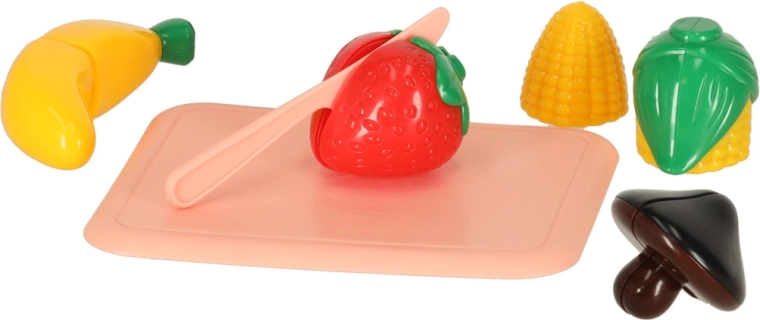 Ovocie a zelenina na krájanie pre rozvoj motoriky