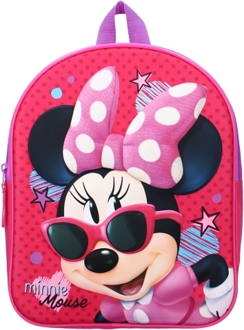 Disney Minnie Mouse 3D batoh Friends Around Town 32 cm – 1 kus