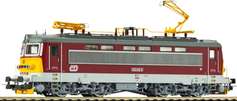 Elektrická lokomotíva Rh 242 ČD V so zvukovým dekodérom Piko H0
