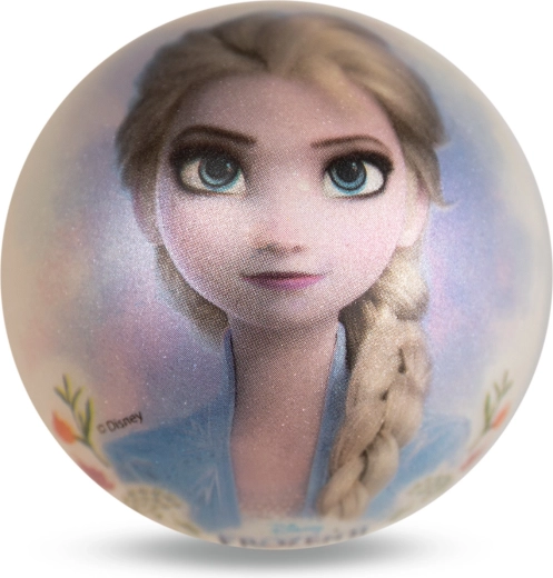 Lopta Frozen a princezné 10 cm - displej 12 ks