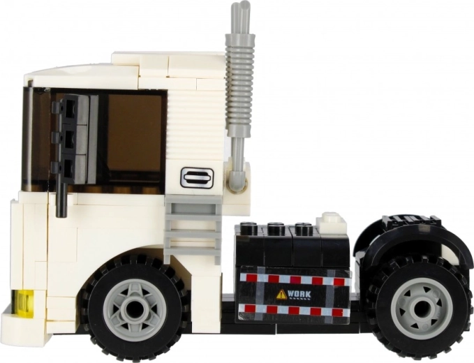 Realistický mestský kamión s detailmi