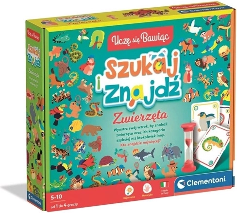 Clementoni Učím sa hrou – zvieratá (Pozri a nazvi… zvieratá)