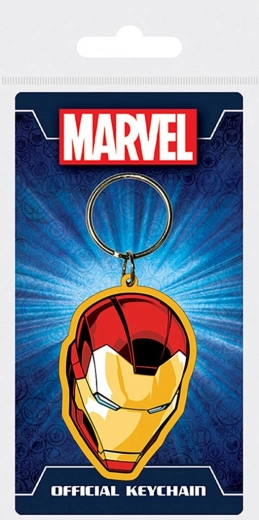 marvel gumená kľúčenka iron man