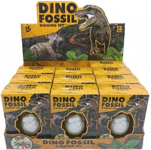 Vajíčko DIY s figúrkou dinosaura