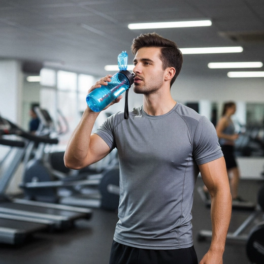 Športová plastová fľaša 600 ml - 1 kus