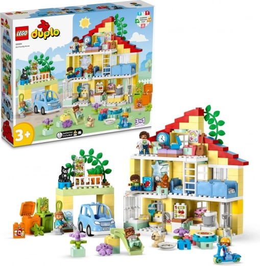 LEGO DUPLO Domov 3 v 1 rodinný dom
