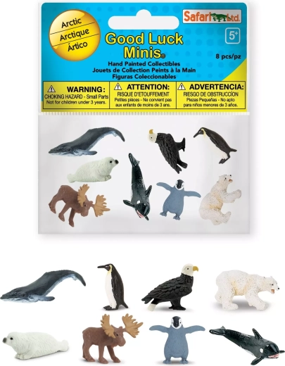 Safari Ltd. Arktída – Good Luck Minis funpack mini figúrky zvierat (8 ks)