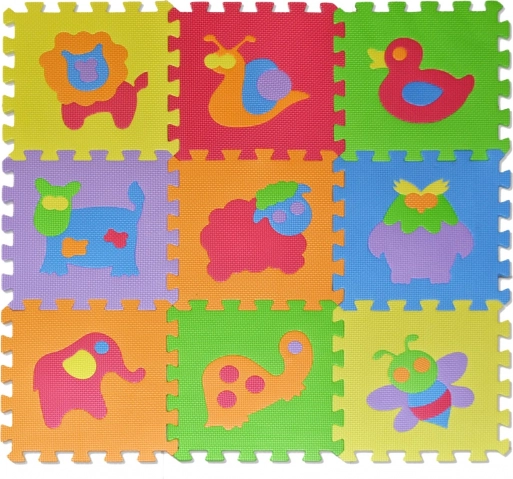 Penené puzzle zvieratká 28 × 28 cm