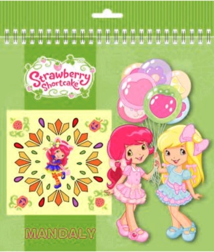 Akim omaľovánky Jahôdka (Strawberry Shortcake) – mandaly