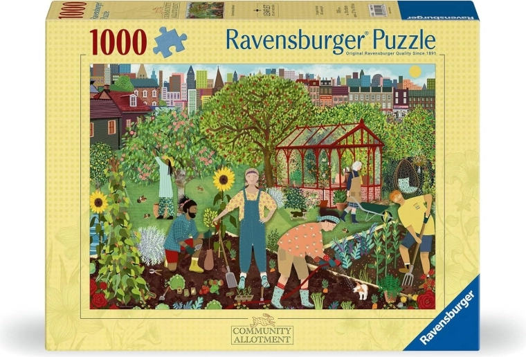 Ravensburger puzzle Práce v záhrade 1000 dielikov