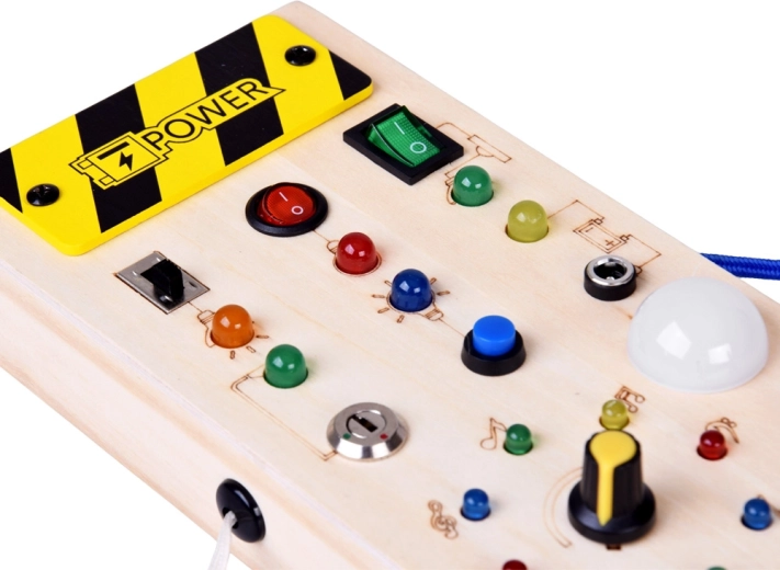 Učenie príčina–následok so svietiacimi LED