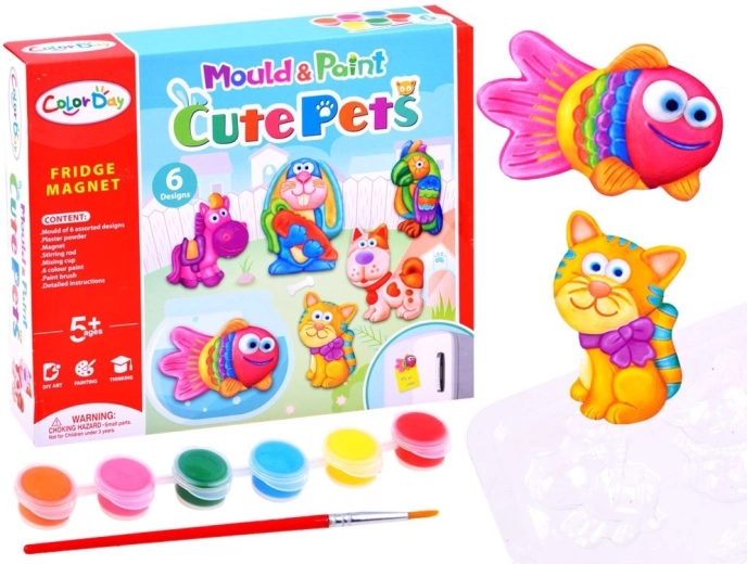 Súprava na výrobu magnetiek Vtipné zvieratká