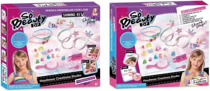 So Beauty DIY štúdio na výrobu vlasových doplnkov