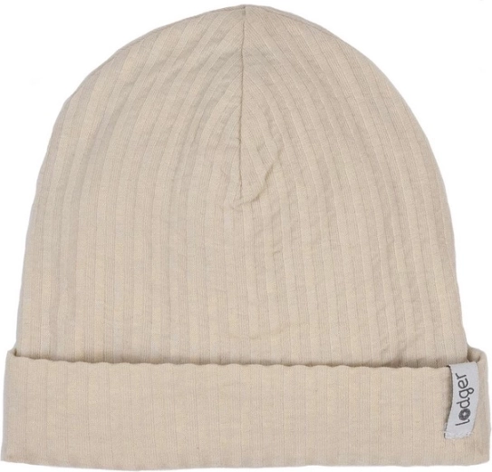 Lodger beanie čiapka seersucker birch 0–6 mesiacov