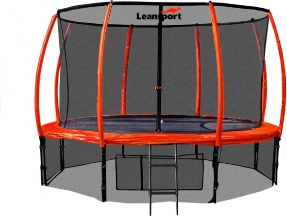 Záhradná trampolína LEAN SPORT BEST 8 ft so sieťou a rebríkom