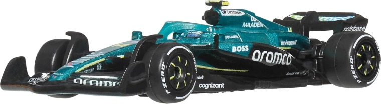 Autentický monopost Aston Martin Aramco