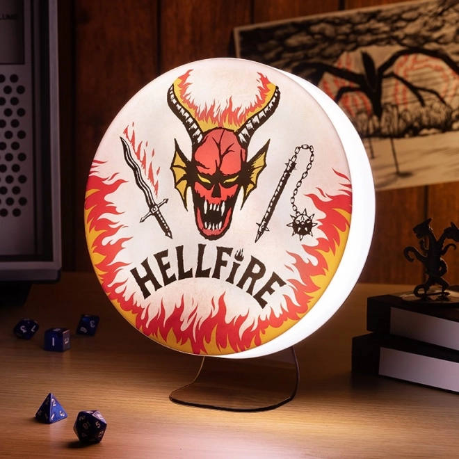 LED svetlo Stranger Things Hellfire