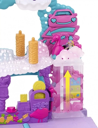 Oblakový výťah, kefy a kvitnúca šmykľavka