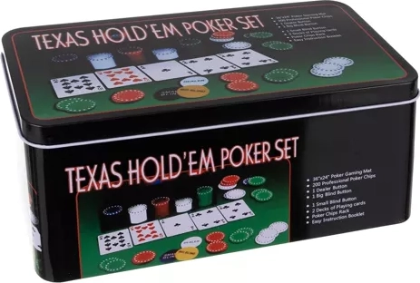 Kompletná výbava pre Texas Hold'em