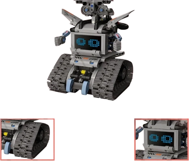 Diaľkové ovládanie a plynulý pohyb na pásoch