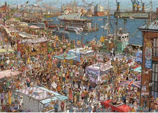Puzzle Čerstvé ryby 2000 dielikov