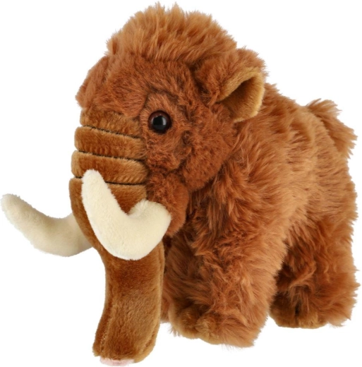 Plyšový mamut hnedý 17 cm